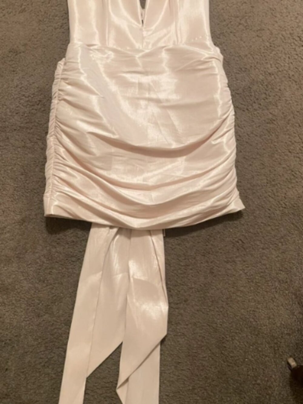 Champagne colored dress